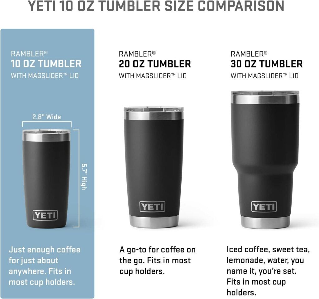  #1 Yeti Rambler - The 3 Best Travel Mug 2023