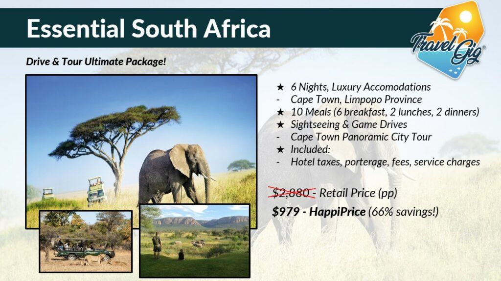 Essential South Africa Vacation Package